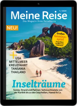 Cover des Meine Reise Magazins